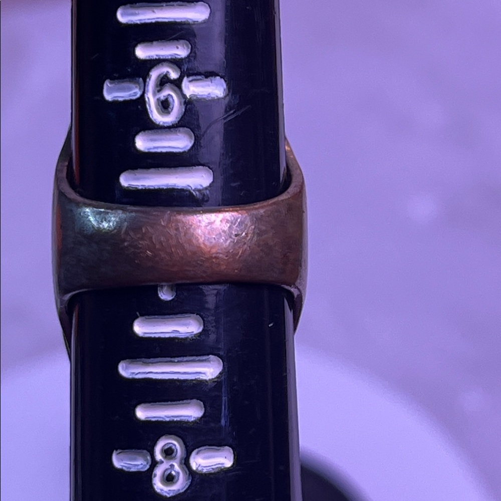 Vintage Abalone Oval Statement Ring - image 3